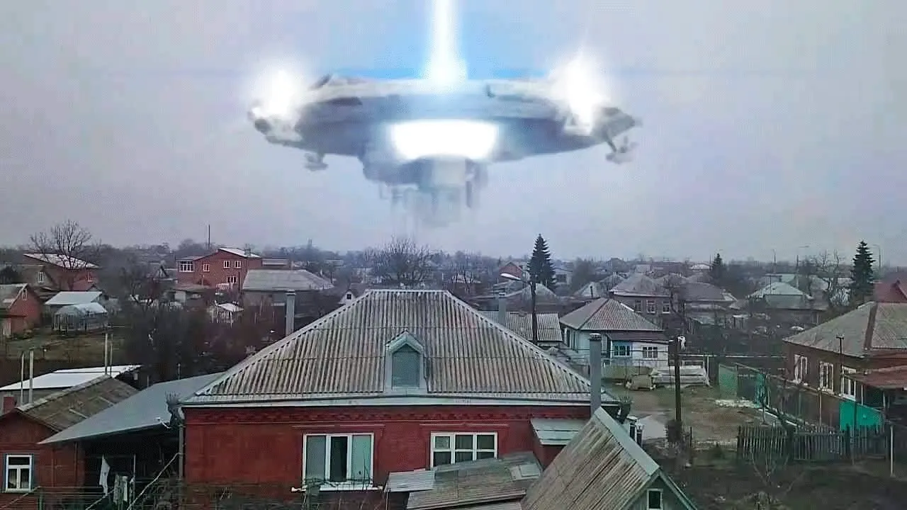 SHOCKING NEWS: A giant alien mothership lands in Brazil