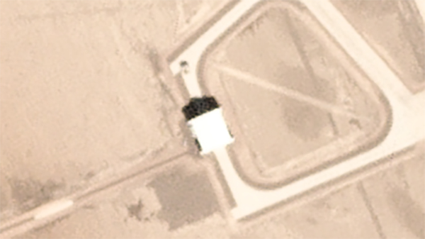 Enigmatic Aircraft Spotted Near Area 51 Hangar Ignites Rumors